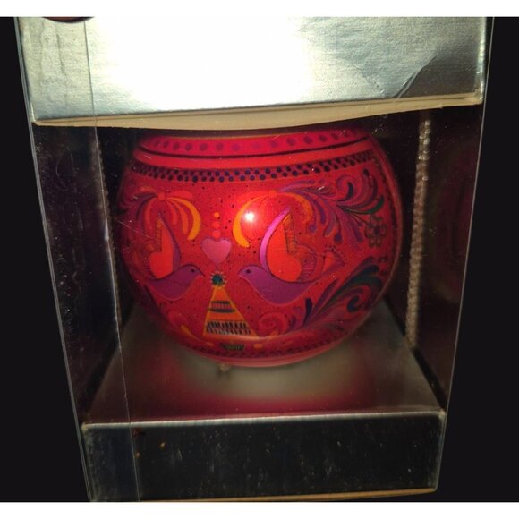 Set Of 3 Vintage Hallmark Mid Mod Tree Trimmer Christmas Ornaments In Box With R - Picture 9 of 15